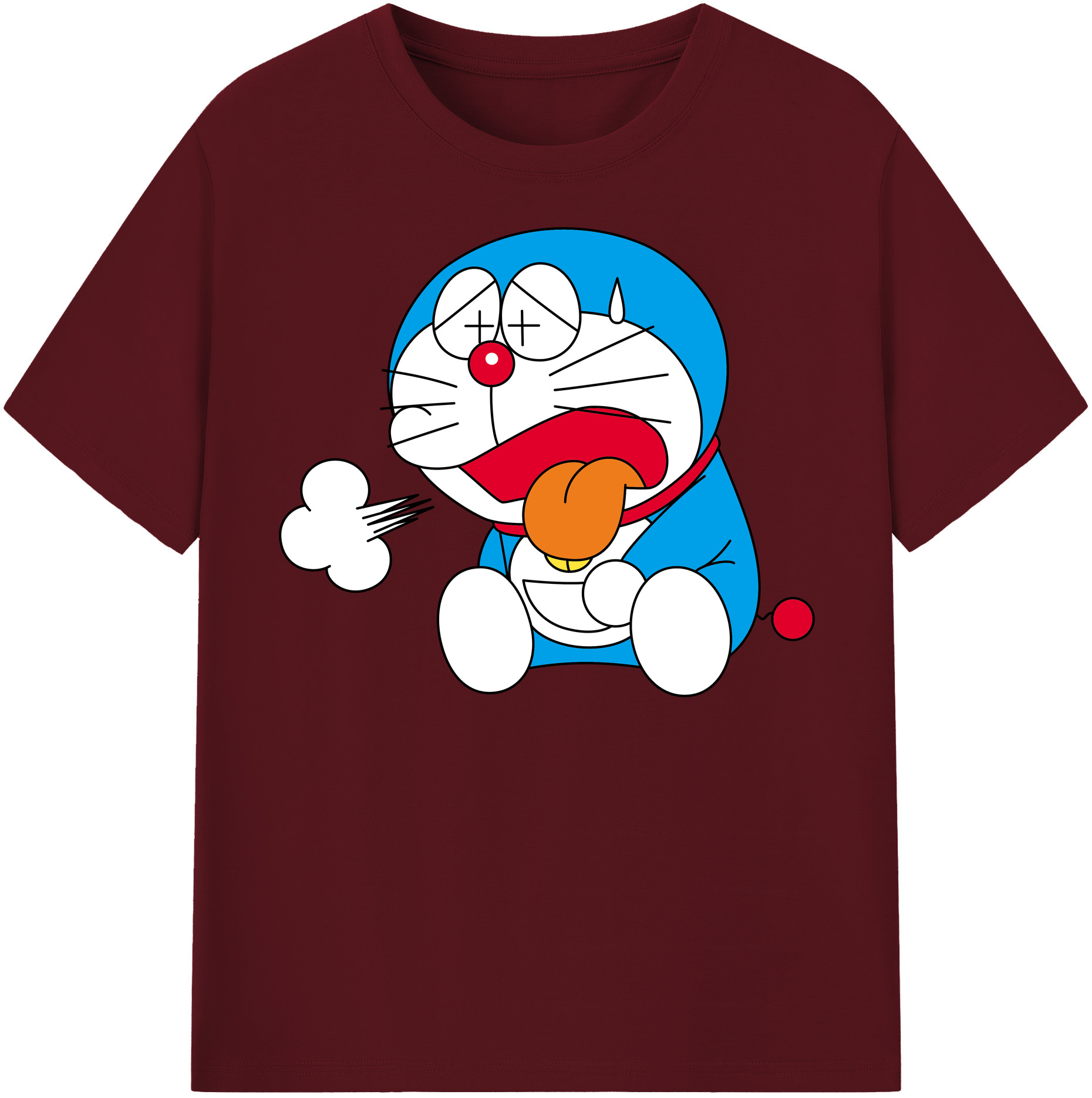 （画像用） ドラえもん Doraemon 綿100％半袖Tシャツ（フロントプリント）